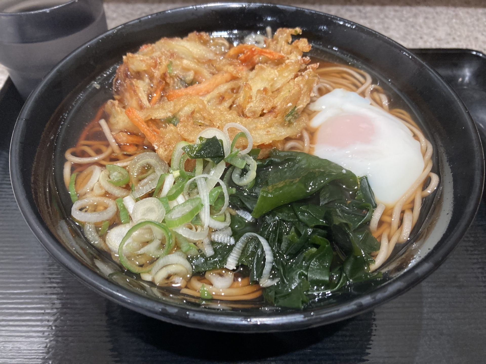 天ぷらそば